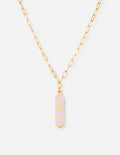 Enamel WWJD Necklace
