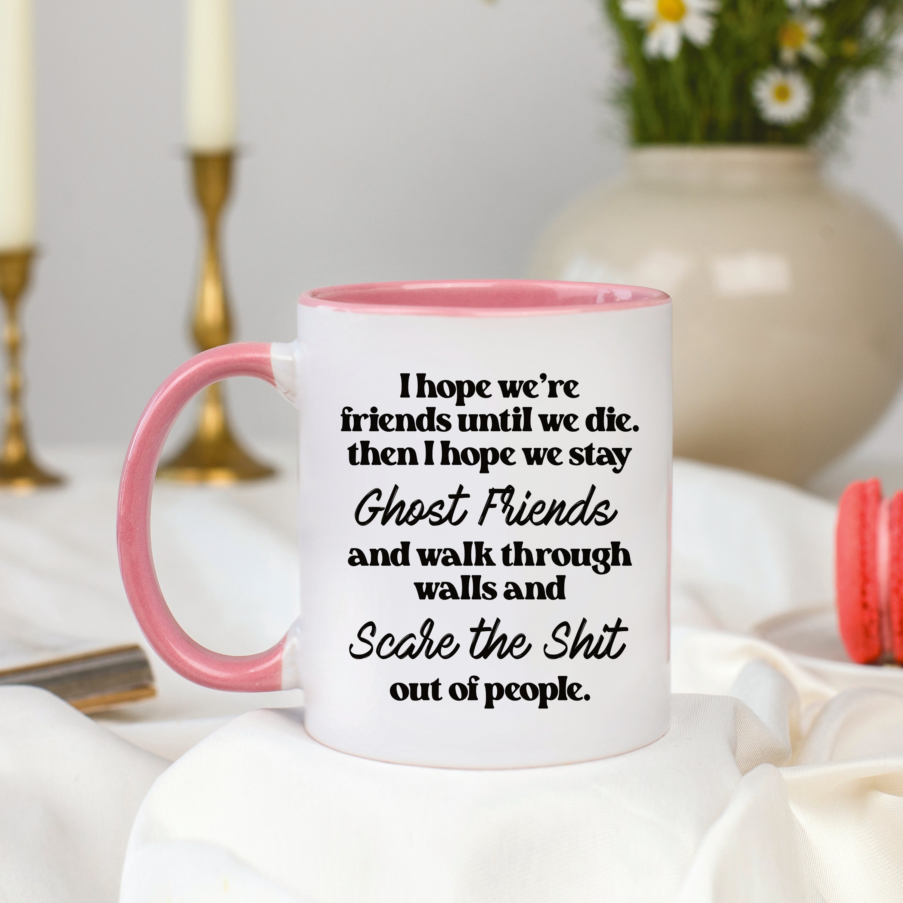 I Hope We Stay Ghost Friends Mug