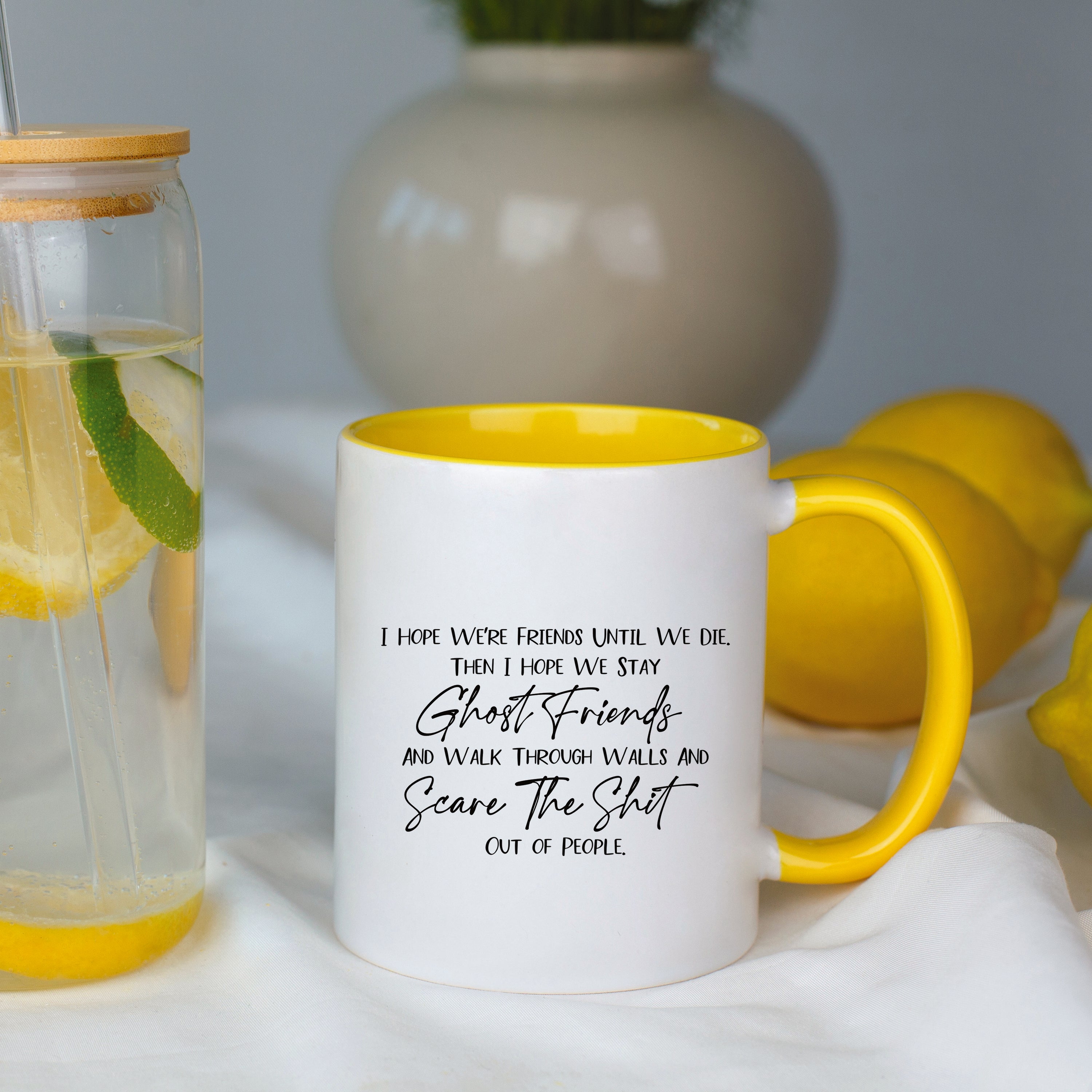 I Hope We Stay Ghost Friends V4 Mug